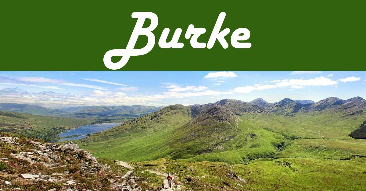 Burke As A Last Name