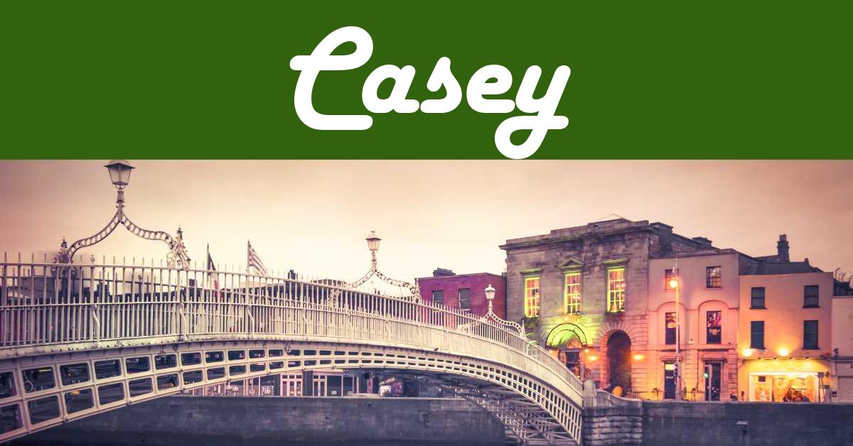 Casey As A Last Name