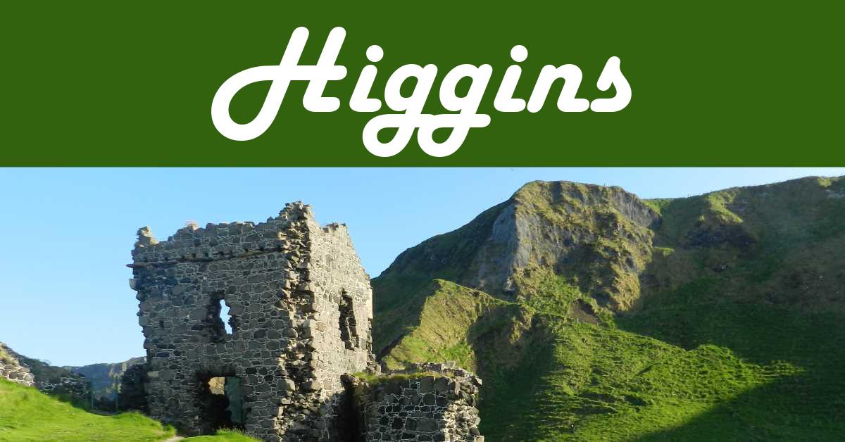 Higgins As A Last Name