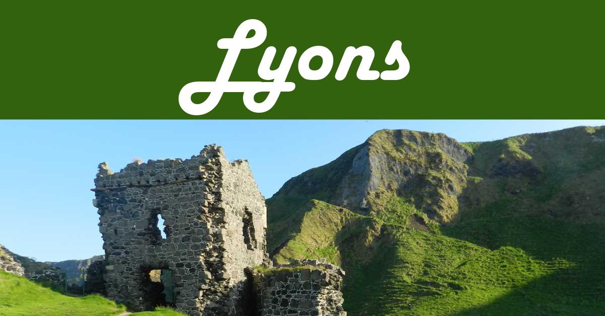 Lyons As A Last Name