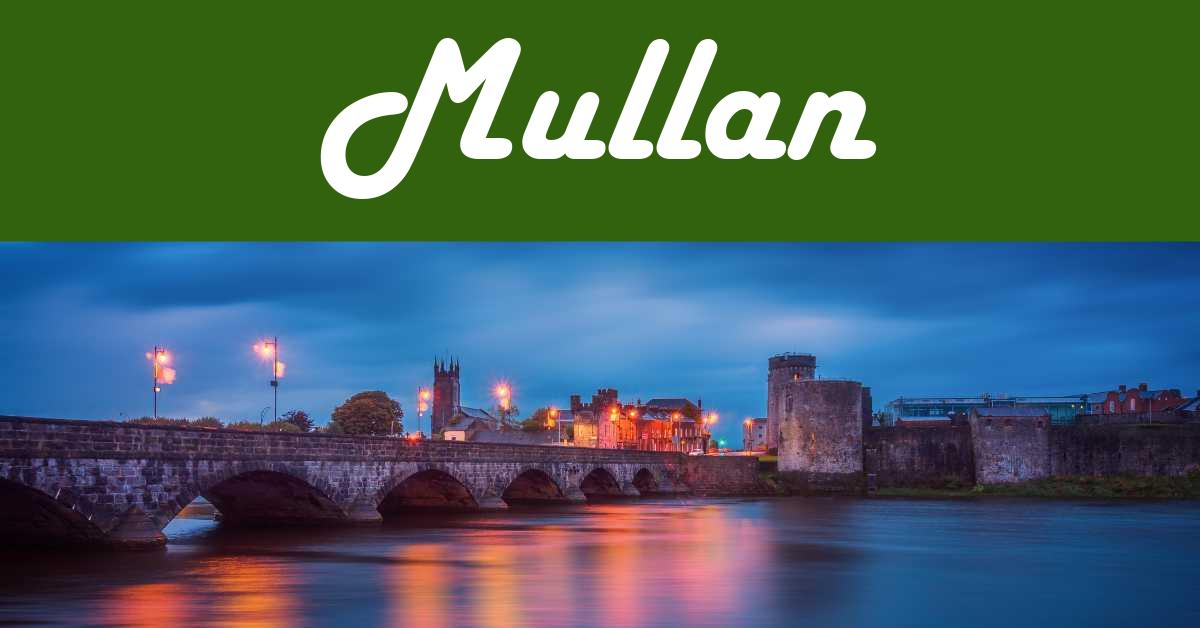 Mullan As A Last Name
